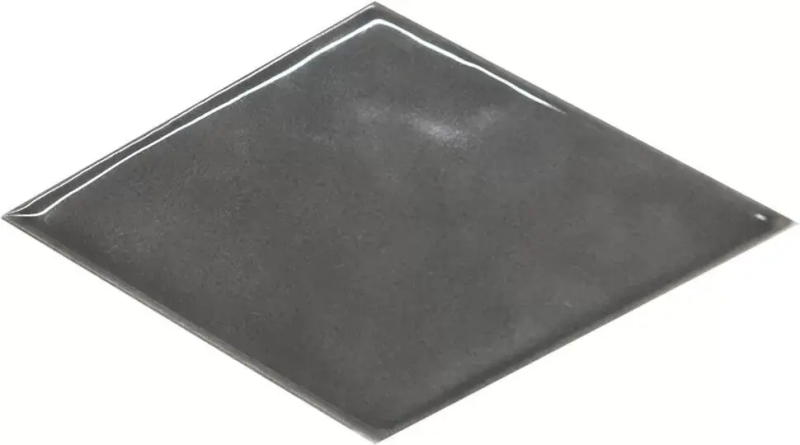 Декор Риад серый тёмный глянцевый 13,5x7,8x0,9