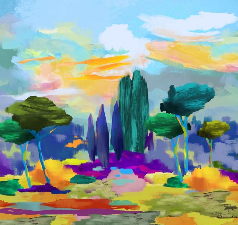 Обои Art 15 007 Loymina Пейзаж 2