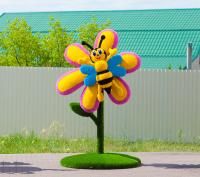 Топиари "Пчелка на ромашке"