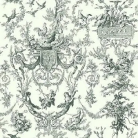 Бумажные обои на бумажной основе York York Ashford House Toiles II 0.52x10.05 арт.AT4237T