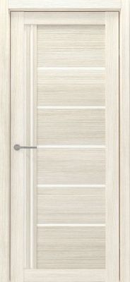 Дверь Порту ширина 80 см Эко-шпон Стекло белое