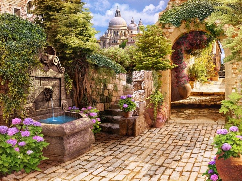 Фреска Современный Графический Дизайн 4989