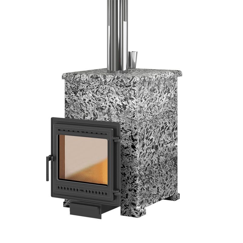 Печь для бани "Легенда Русский пар 18 (505)" NEXT Пироксенит Элит, S-40