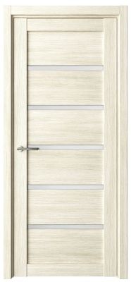 Дверь Вена ширина 80 см Эко-шпон Стекло мателюкс