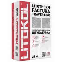 LITOKOL LITOTHERM Factura Travertino - декоративная минеральная штукатурка (25кг)