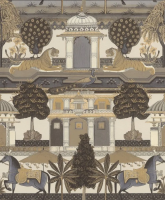 Виниловые обои на флизелиновой основе Rasch Kimono 0.53x10.05 арт.409420