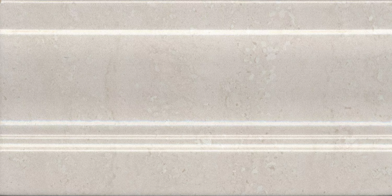 Плинтус Туф бежевый светлый глянцевый 20x10x1,3