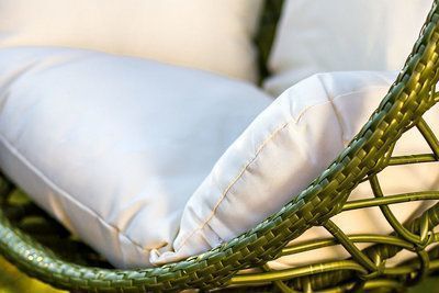 JOYGARDEN Плетеное подвесное кресло AURA GREEN