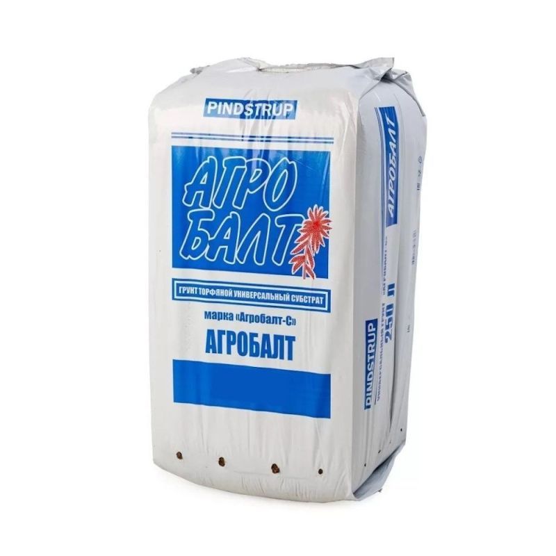 Грунт торфяной "Агробалт-С" 250л фр. 0-20 мм.