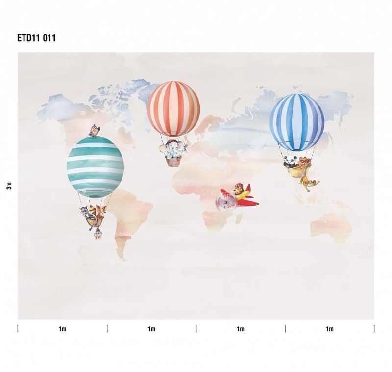 Обои ETD11 011 Loymina Etude (Художественное панно)