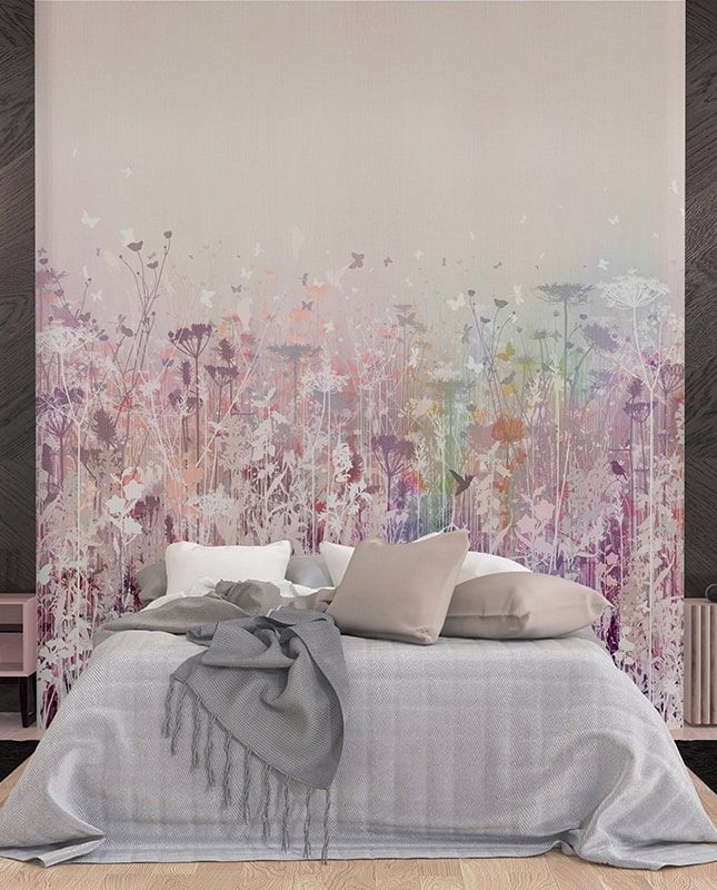 Графика Полевые цветы.  ag0133