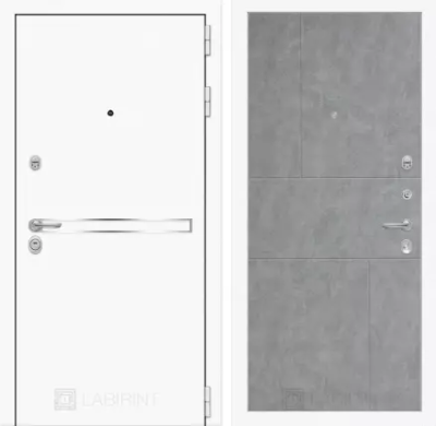 Входная дверь Лайн WHITE 21