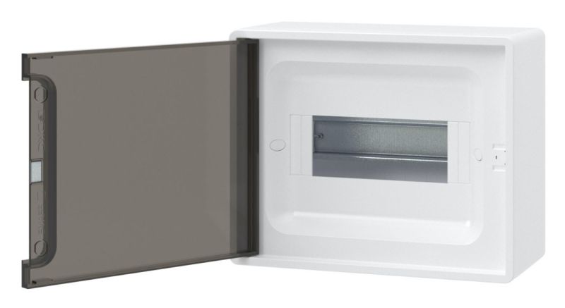 Шкаф настенный прозрачная дверь 8 модулей