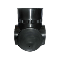 Лоток 460 универсальный прямопроходной вход диаметр от O110 до O460 мм