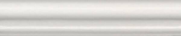 Бордюр Багет Тортона белый матовый 15x3x1,6