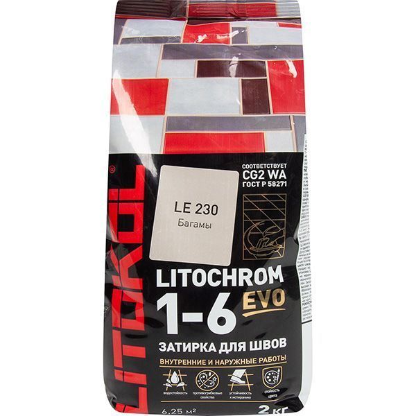 LITOCHROM 1-6 EVO LE 230 багамы 2кг