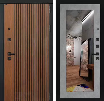 Входная дверь STORM с Зеркалом 18