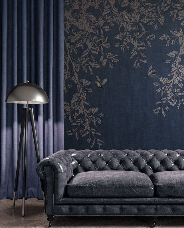 Графика Графика. Птицы в ветвях. Современный дизайн. ag0245