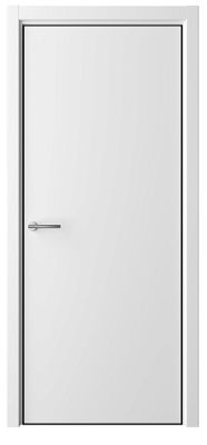 Дверь СТАТУС А ширина 60 см Эмаль ПГ кромка Черная