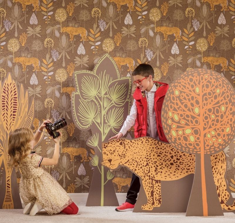 Флизелиновые обои Milassa Bon Voyage D1 010 для детской