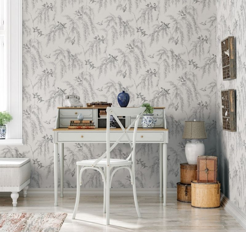 Флизелиновые обои Loymina Шелковый путь SLK5 008/1 для спальни