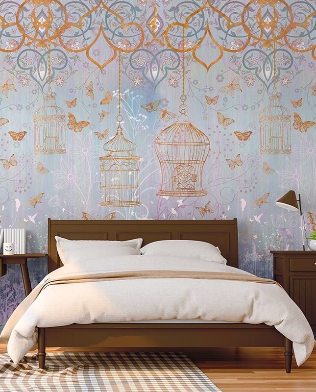 Графика Орнамент. Восточные мотивы. Цветущий сад. ag0296