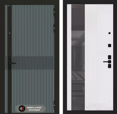 Входная дверь Иссида с Зеркалом 32 тонированным