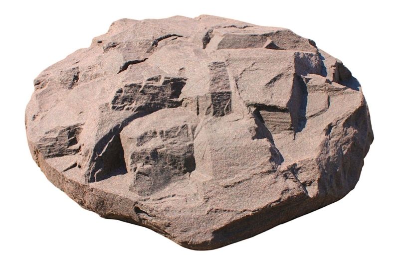 Камень на люк Глыба 120 Светло-коричневый