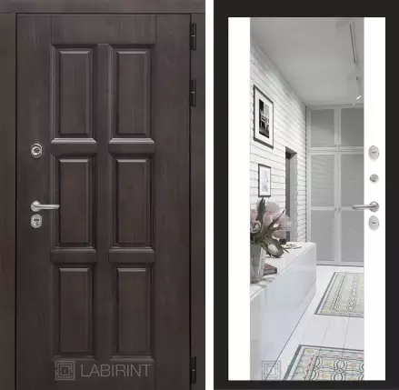 Входная дверь Лондон с зеркалом Максимум