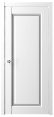 Дверь Эрмитаж-8 ширина 70 см Винил Стекло мателюкс