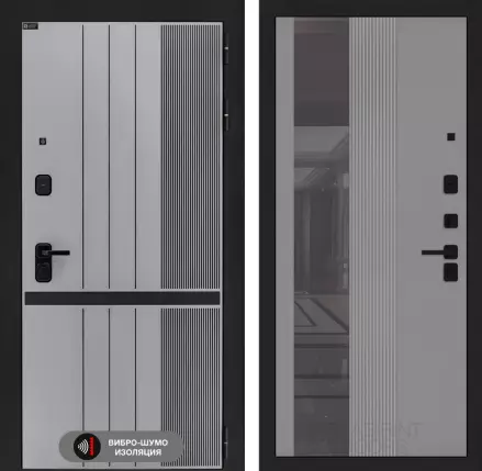 Входная дверь SKYLAB с Зеркалом 32 тонированным