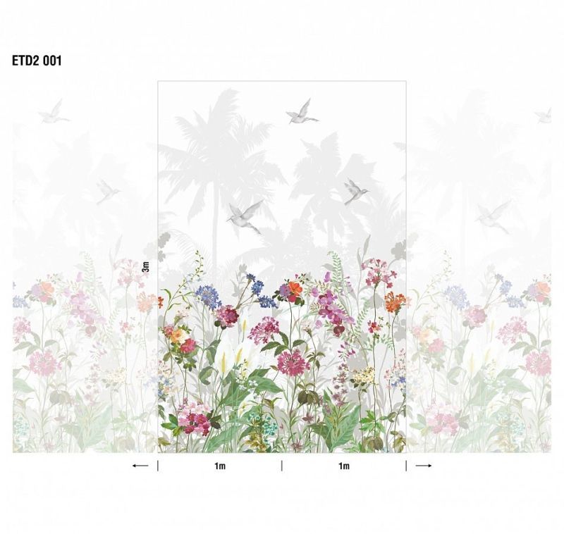 Обои ETD2 001 Loymina Etude (Художественное панно)