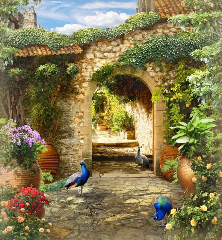 Фреска Современный Графический Дизайн 4602