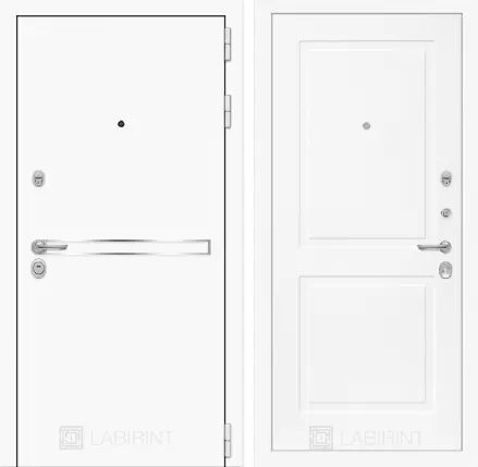 Входная дверь Лайн WHITE 11