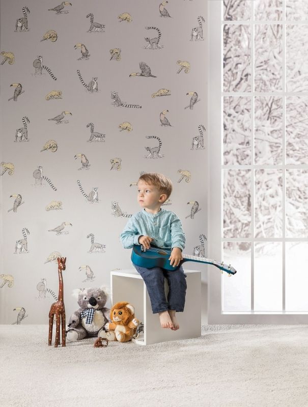 Флизелиновые обои Milassa Bon Voyage D9 001 для детской