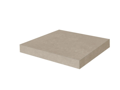 Керамическая ступень Kerama Marazzi 33x33x0,9 угловая клееная Касабланка HP бежевый светлый матовый обрезной