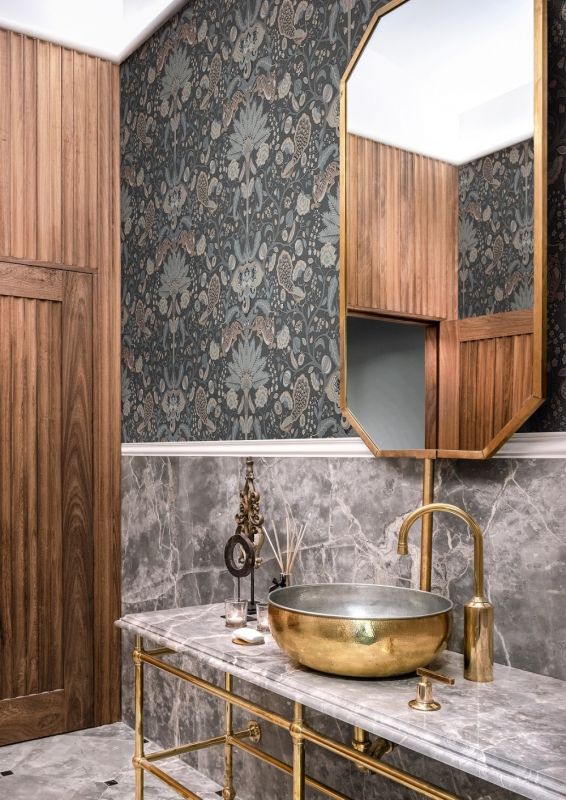 Флизелиновые обои Loymina British Garden (Британский сад) BRIT10 005/1 для спальни