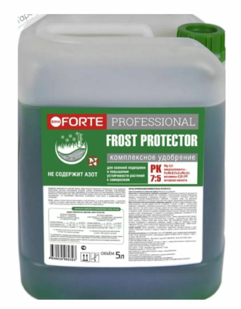 Bona Forte Professional Жидкое удобрение FROST PROTECTOR, 5 л