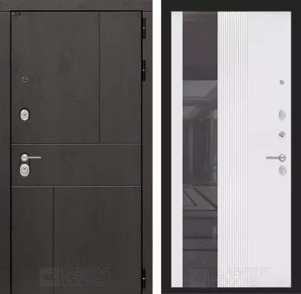 Входная дверь URBAN с Зеркалом 32 тонированным