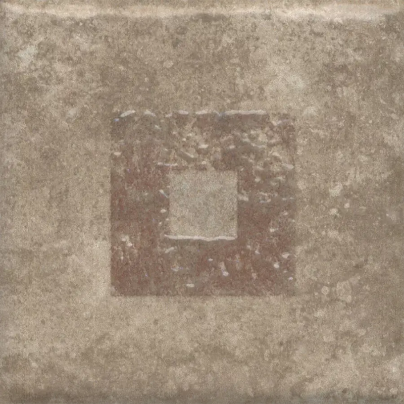 Декор Спартель 3 бежевый матовый 9,8x9,8x0,7