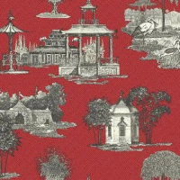 Бумажные обои на бумажной основе York York Ashford House Toiles II 0.68x8.2 арт.AF1915