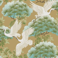 Флизелиновые обои York Ronald Redding Tea Garden 0.68x8.2 арт.AF6594