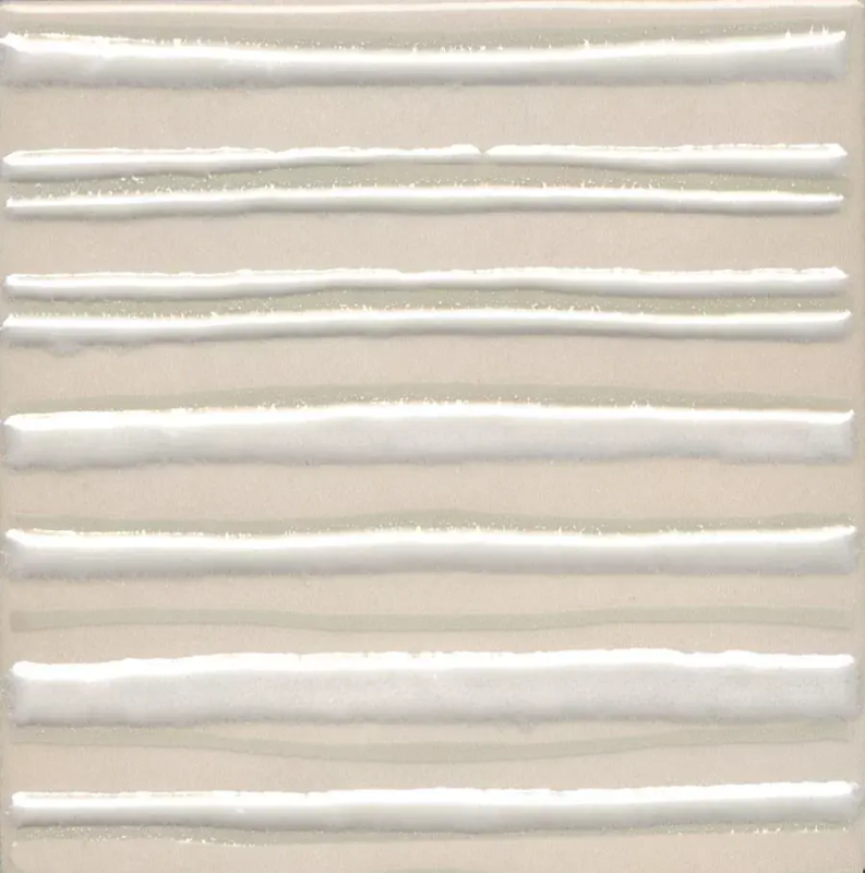 Декор Бахия 3 бежевый светлый глянцевый 9,8x9,8x0,7