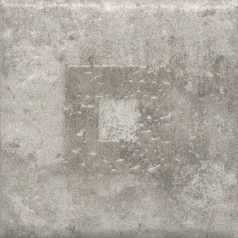 Декор Спартель 3 серый матовый 9,8x9,8x0,7