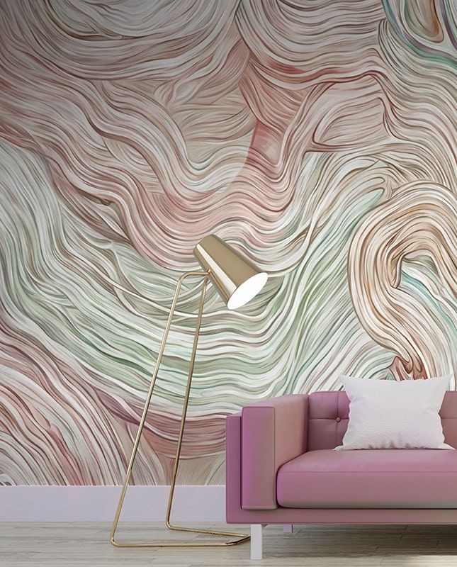 Графика Абстракция. Волны. Современное искусство. ag0228