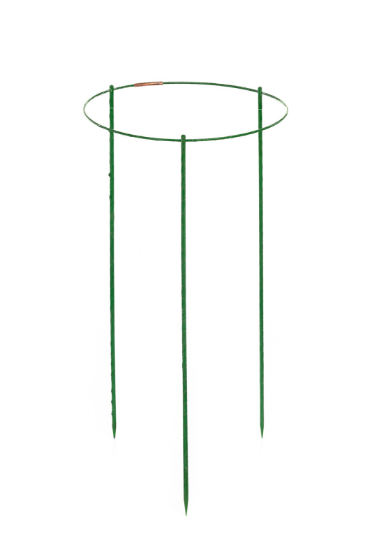 Опора для цветов (круглая) диам.30см, выс.60см коричневая 