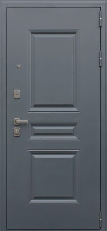 Стальная дверь «Барселона с зеркалом» для квартиры АСД