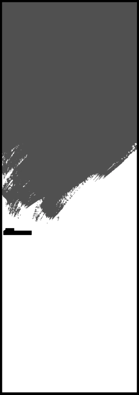 Межкомнатная дверь Модель 0 PI Reverse с черной кромкой