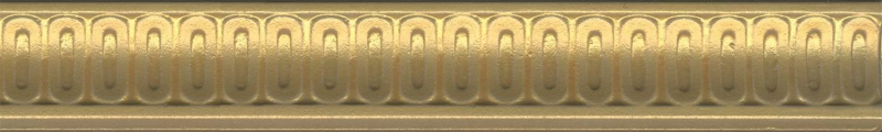 Бордюр Борромео золото матовый 25x4x1,1