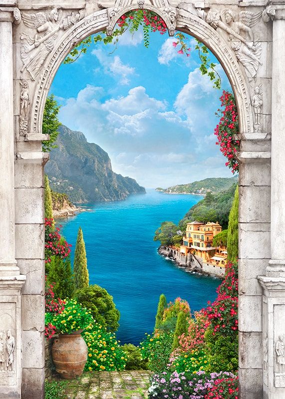 Фреска Современный Графический Дизайн 44454